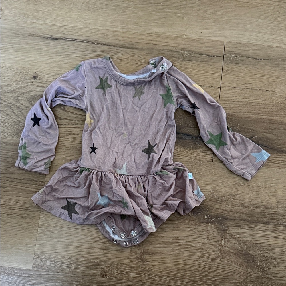 Posh Peanut Camouflage Baby Romper